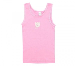 Майка для девочки Crockid К 1077 розовая вишня