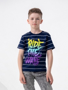 Футболка для мальчика CSJB 63120-41-320 Темно-синий