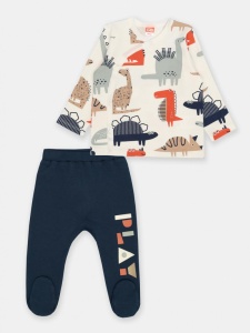 Комплект для мальчика CSNB 90164-21-354  Экрю