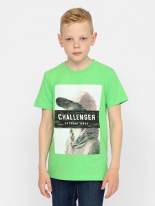 Футболка для мальчика CSJB 63570-37-375 Зеленый