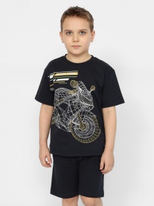 Футболка для мальчика CSJB 63564-48-374 Темно-серый