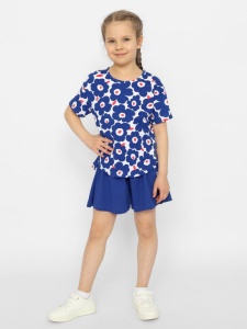 Шорты для девочки CSKG 70386-41-373 Темно-синий