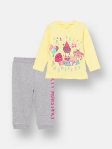 Комплект для девочки CSNG 90118-30-302 Желтый
