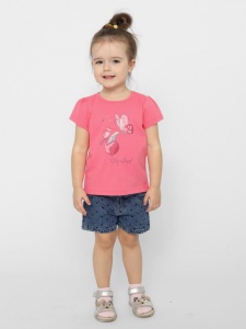 Футболка для девочки CSBG 63573-27-376 Розовый