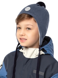 Шапка для мальчика NIKASTYLE 11м10325 Джинс