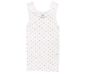 Майка для девочки Crockid К 1077 рисованный горох