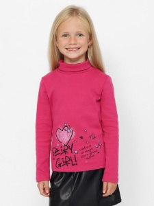 Водолазка для девочки CWKG 63729-25-389 Ягодный