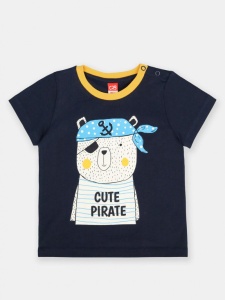 Футболка для мальчика CSBB 63589-41-380 Темно-синий