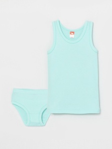 Комплект для девочки CAKG 30007-40 Светло-бирюзовый