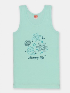 Майка для девочки CSJG 20086-38 Ментоловый