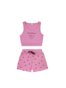 Комплект для девочки Youlala 7626900103 Розовый mini