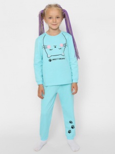 Пижама для девочки CWKG 50152-40 Бирюзовый