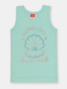 Майка для девочки CSKG 20083-38 Ментоловый