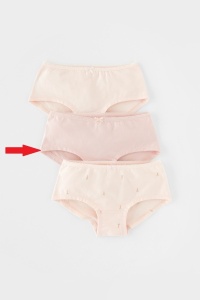 Трусы для девочки Crockid К 1964-3 бледно-персиковый, пыльный персик (розовый)