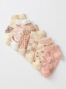 Носки для девочки Artie 6-3d863 6 пар Молочный