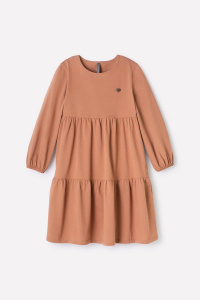 Платье для девочки Crockid КР 5780 светло-коричневый к357