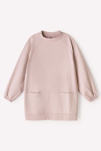 Платье для девочки КБ 5784 кофейно-розовый к77