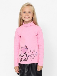 Водолазка для девочки CWKG 63729-27-389 Розовый