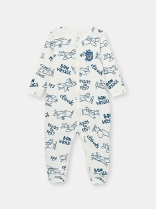 Комбинезон для мальчика CSNB 90083-21-305 Экрю