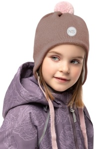 Шапка для девочки NIKASTYLE 11м10225 Какао