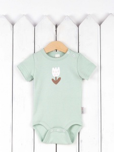 Боди для девочки Baby Boom BB Б83/13-И Печать нефрит я710