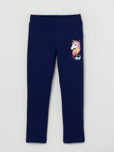 Брюки для девочки CWKG 70086-41-286 Темно-синий