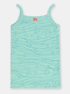 Майка для девочки CSJG 20085-38 Ментоловый