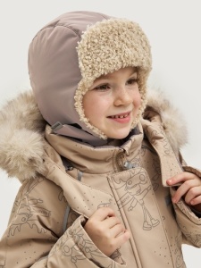 Шапка мембранная утепленная NIKASTYLE 11з16325 Какао