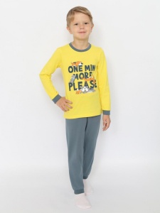 Пижама для мальчика CWKB 50136-30 Желтый