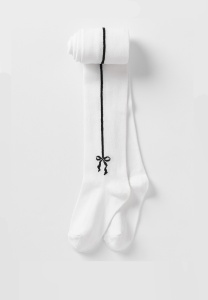 Колготки для девочки Artie 2d968 Белый черный