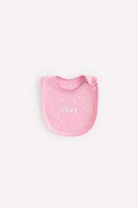 Фартук-нагрудник для девочки Crockid К 8502 сердечки на розовом зефире
