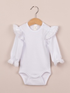 Боди для девочки Baby Boom Б145/1-И Белый я737
