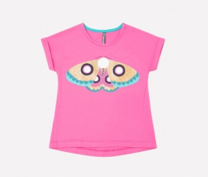 Футболка для девочки Crockid КР 300413 клюква к237