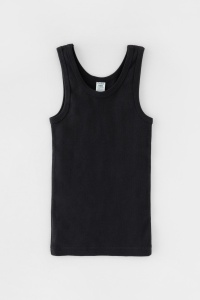 Майка для мальчика Crockid К 1182-2 угольный серый, холодный какао (уголь)