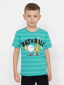 Футболка для мальчика CWKB 63386-37 Зеленый