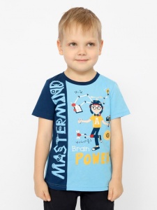 Футболка для мальчика CWKB 63173-43-326 Голубой