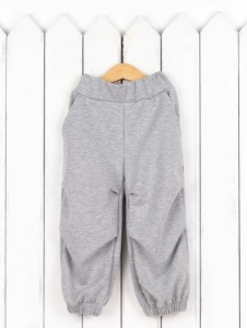 Брюки для мальчика Baby Boom П133/1-Ф Серый меланж Б120
