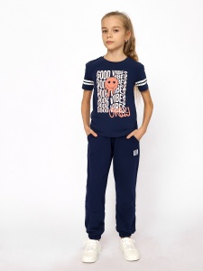 Футболка для девочки CWJG 63351-41-342 Темно-синий