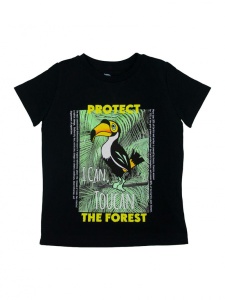 Футболка для мальчика CSKB 63087-22-313 Черный