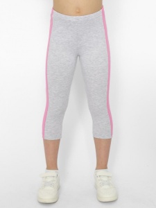 Бриджи для девочки CWKG 70319-11  Светло-серый меланж