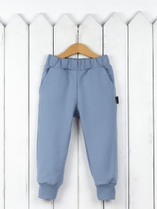 Брюки для мальчика Baby Boom П114/1-Ф Серо-голубой Б114