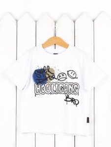 Футболка для мальчика Baby Boom Ф136/4-К Белый Б120