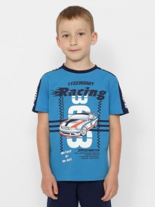 Футболка для мальчика CWKB 63387-42 Синий