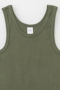 Майка для мальчика Crockid К 1182-2 шалфей, темно-бежевый (шалфей)