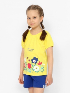 Комплект для девочки Cherubino CSKG 90193-30-373 Желтый