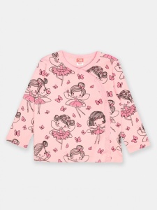 Кофточка для девочки CSNG 63415-27-347 Розовый