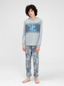 Пижама для мальчика CWJB 50142-23 Серый