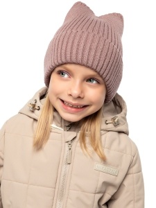 Шапка для девочки NIKASTYLE 11м10825 Какао