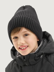 Шапка зимняя для мальчика NIKASTYLE 11з16125 Черный