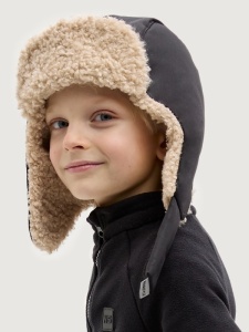 Шапка мембранная утепленная для мальчика NIKASTYLE 11з16325 Черный